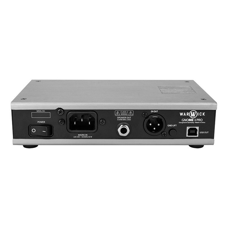 WARWICK GNOME I PRO Mini-Testata per basso 280W con USB - vaiconlasigla