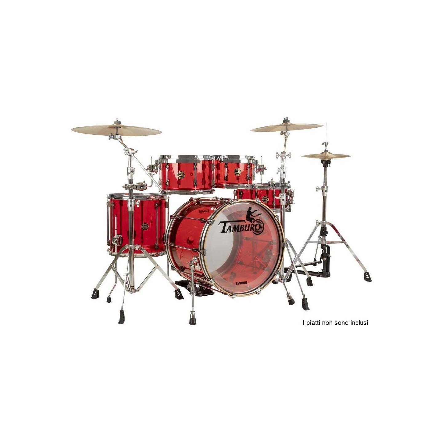 TAMBURO VOLUME TB VL522WR16 - batteria 5 pz + set hardware incluso - vaiconlasigla