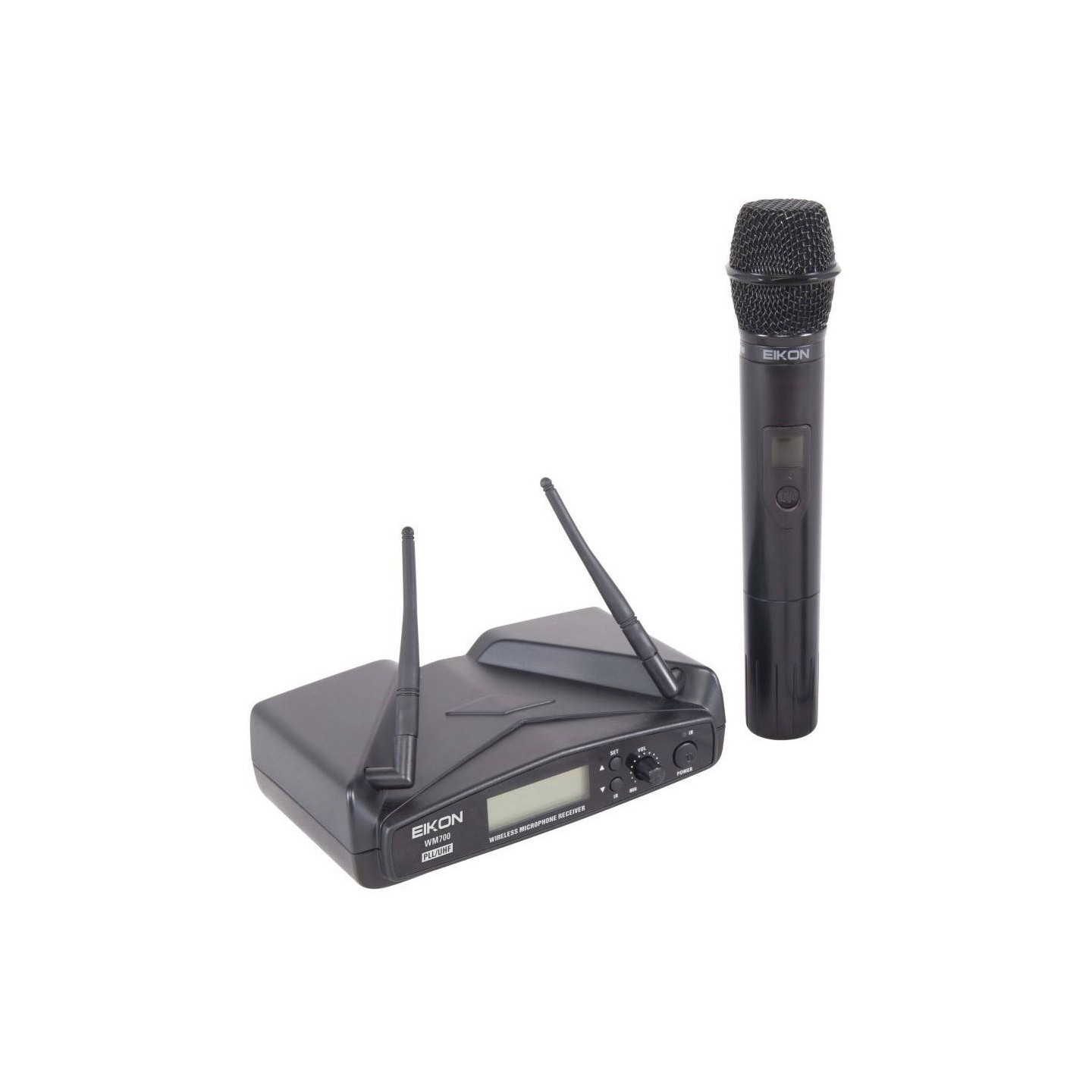 EIKON WM700M Radiomicrofono a mano con frequenza variabile UHF - vaiconlasigla