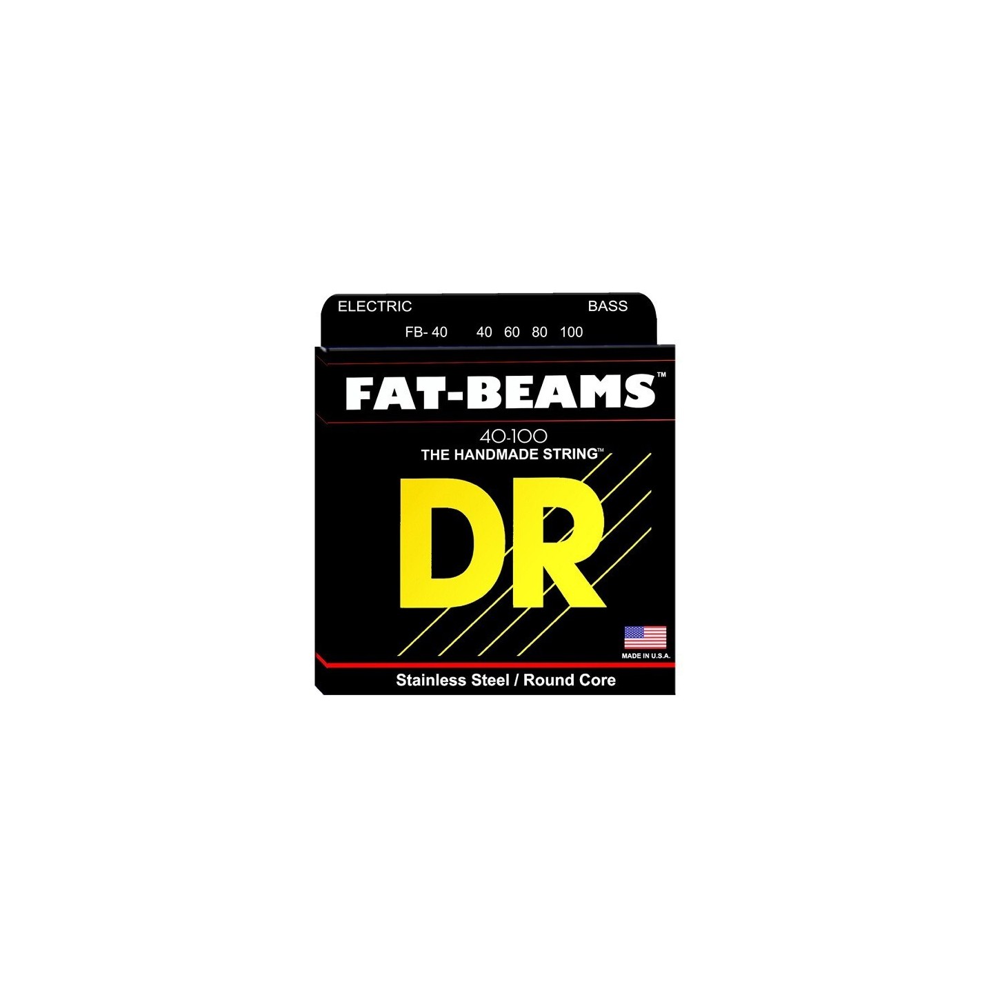 DR Strings FB40 Corde Fat Beams 40-100 - vaiconlasigla