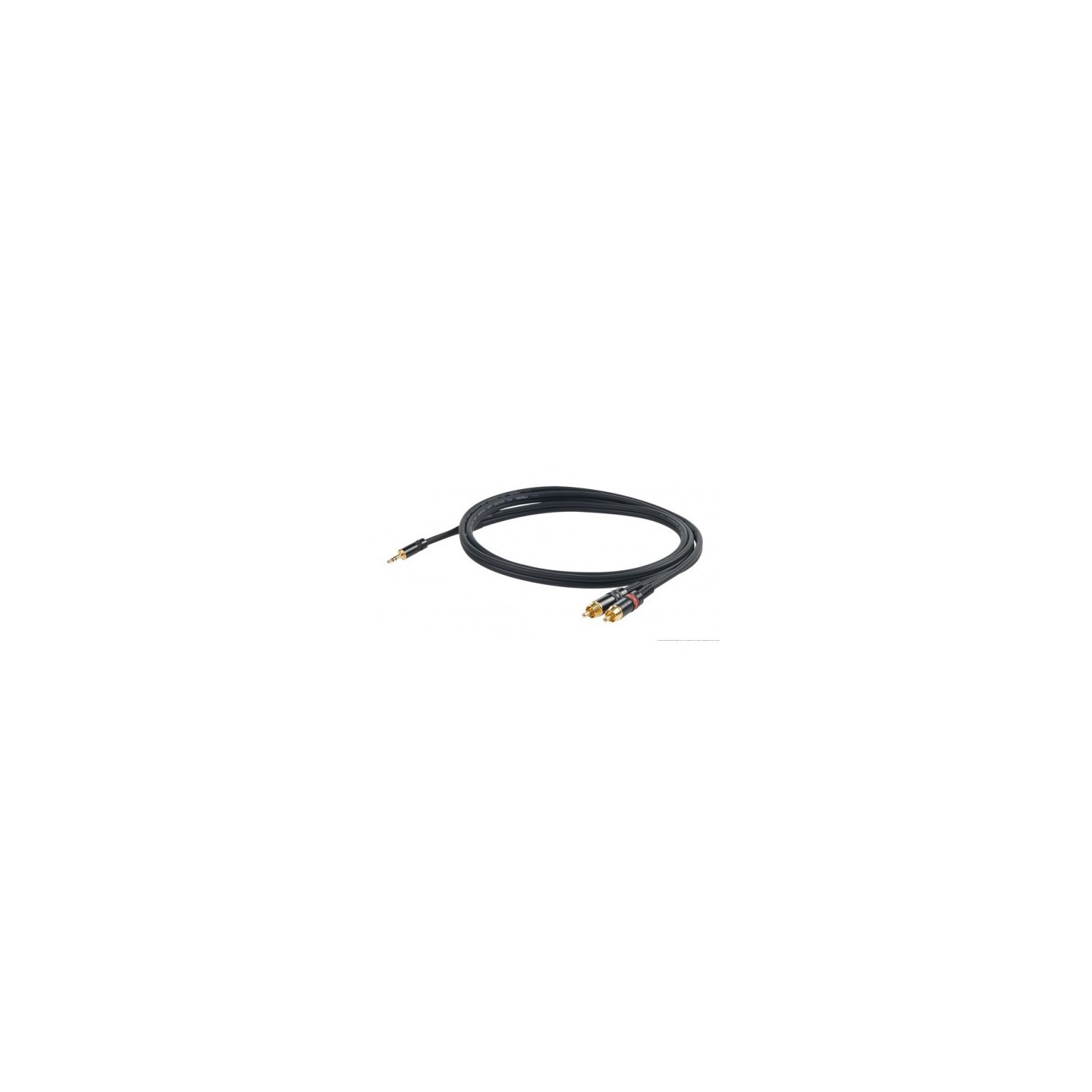 PROEL CHLP215LU15 Cavo professionale - 2 rca 1 mini jack stereo  mt 1,5 - vai con la sigla