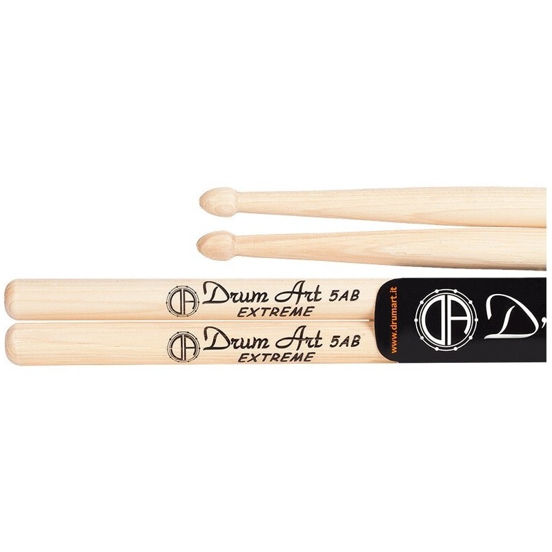 DRUM ART bacchette HICKORY 5AB EXTREME - vaiconlasigla