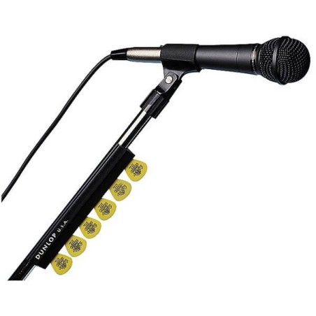 DUNLOP MIC STAND PICK HOLDER - vaiconlasigla