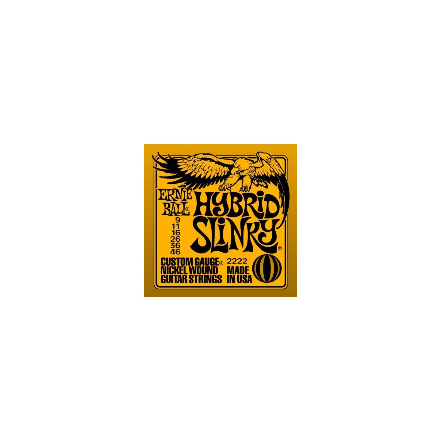 ERNIE BALL 2222 Hybrid Slinky - vai con la sigla