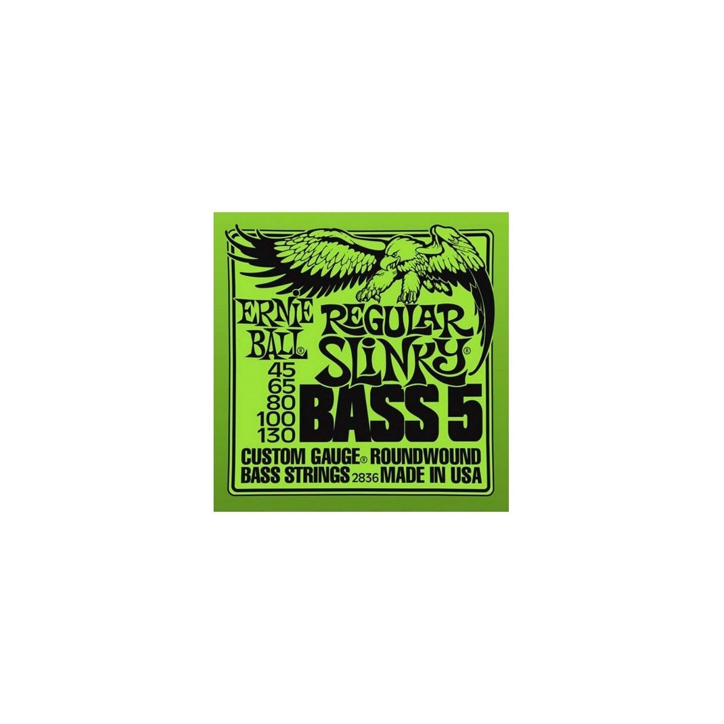 ERNIE BALL 2836 - REGULAR SLINKY BASS 5 corde - vai con la sigla