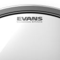 EVANS BD22EMAD2, EMAD2 Clear Bass Batter, trasparente, grancassa, 22 " - vai con la sigla