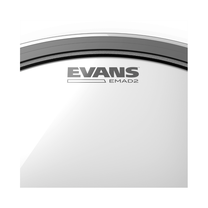 EVANS BD22EMAD2, EMAD2 Clear Bass Batter, trasparente, grancassa, 22 " - vai con la sigla