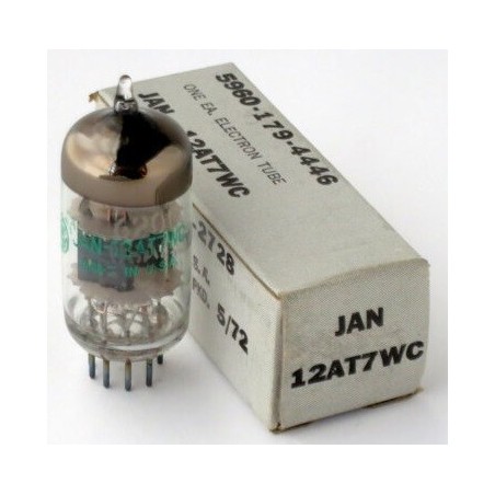 GE JAN 12AT7WC vacuum tube - vai con la sigla