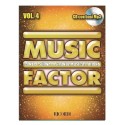 MUSIC FACTOR VOL. 4 CANTA E SUONA LA GRANDE MUSICA ITALIANA CON CD BASI MP3 - vai con la sigla