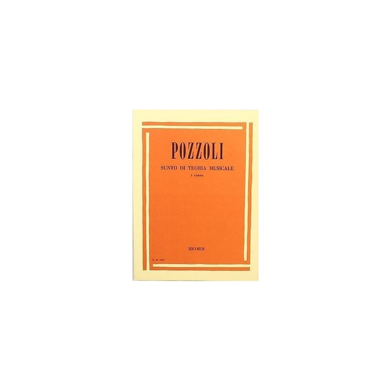 POZZOLI - Sunto di Teoria Musicale 2º Corso - vai con la sigla