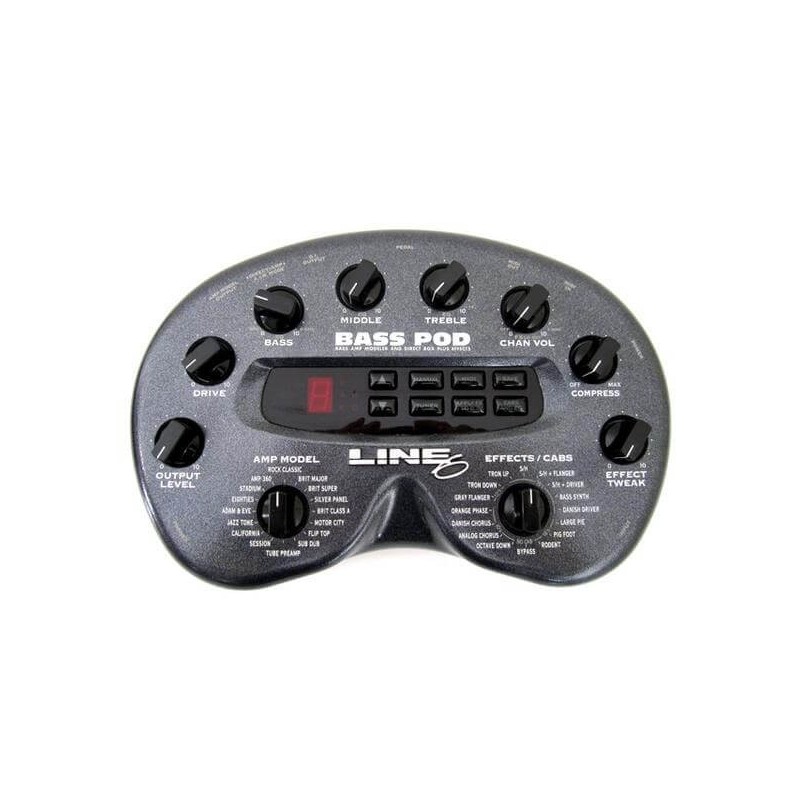 LINE 6 BASS POD - vai con la sigla