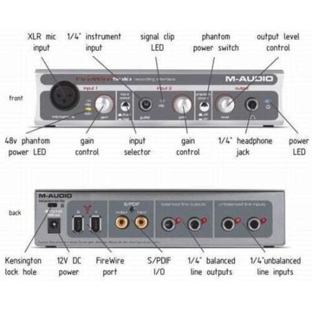 M-AUDIO Firewire Solo - vai con la sigla