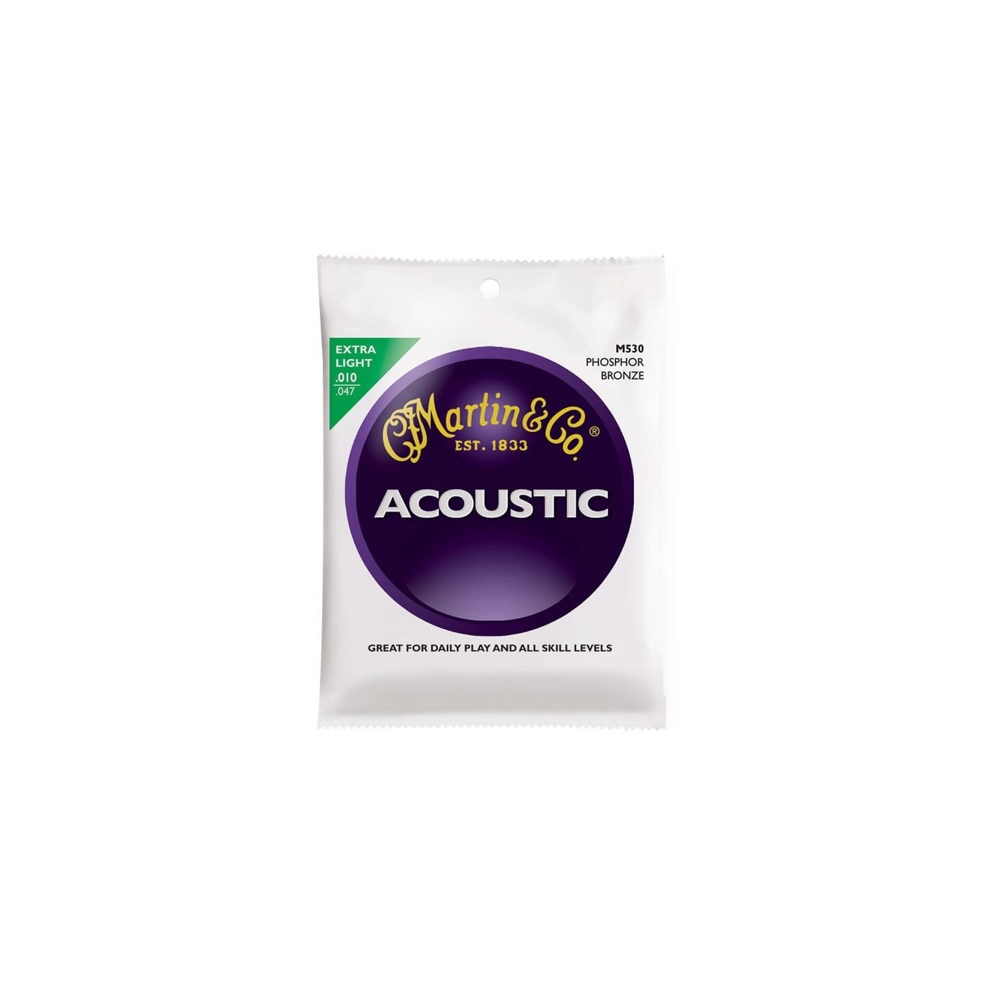 MARTIN MA530 - 92/8 Phosphor Bronze Extra Light 10-47 - vaiconlasigla
