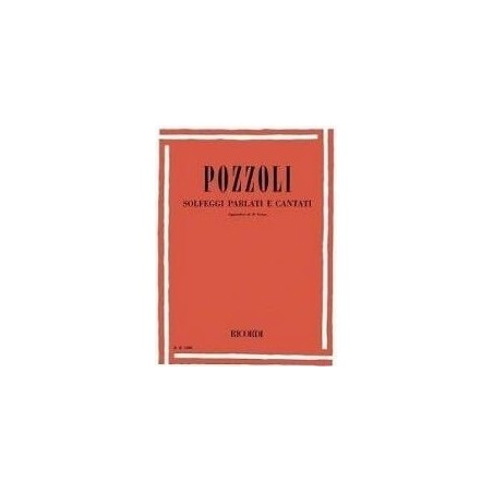 Pozzoli Solfeggi parlati e cantati Appendice al III Corso - vaiconlasigla