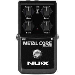 NUX STOMPBOX METAL CORE DELUXE - Distorsore Hi-gain - vai con la sigla