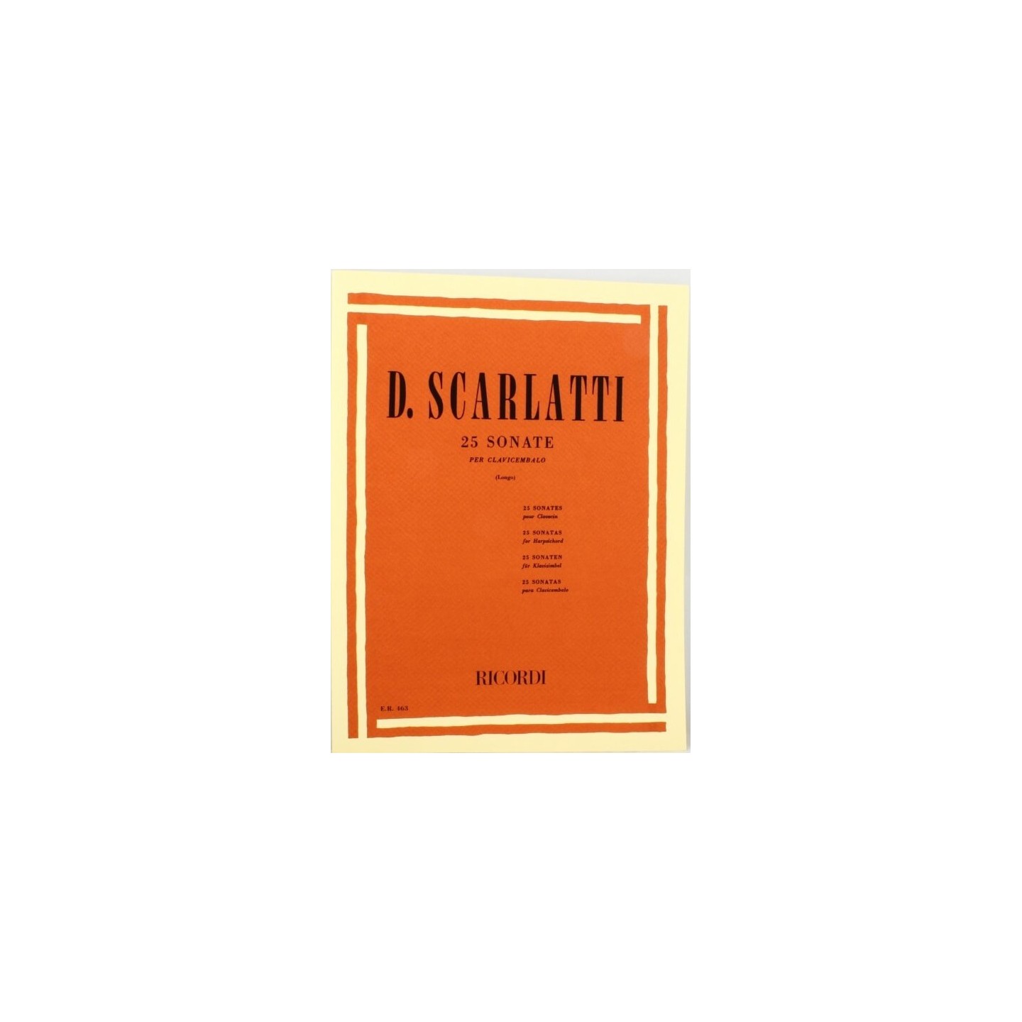 Scarlatti 25 Sonate per clavicembalo - vai con la sigla