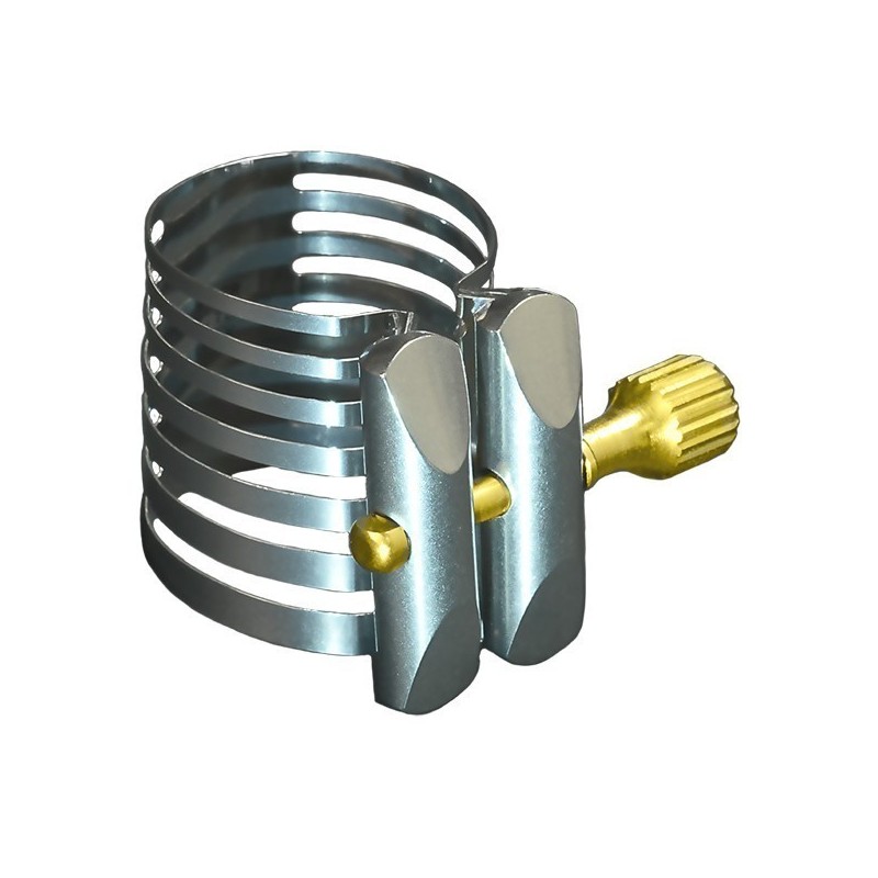 LEGATURA ROVNER P-3ML PLATINUM PER SAX BARITONO BOCCHINO METALLO - vai con la sigla