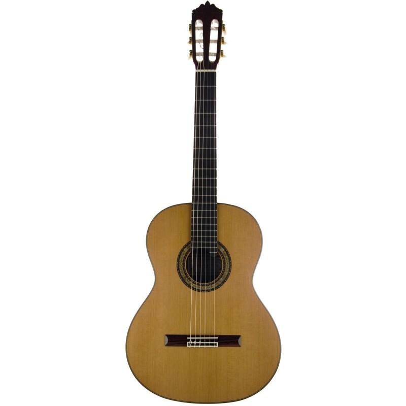 CHITARRA CLASSICA CUENCA CARMELO DEL VALLE INDIA CON ASTUCCIO - vaiconlasigla
