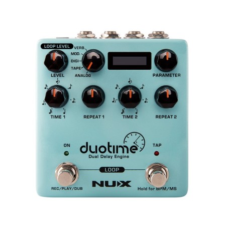 STOMPBOX NUX NDD-6 DUOTIME (DUAL DELAY) - vaiconlasigla