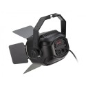 PROIETTORE DA STUDIO A LED COB CENTOLIGHT SCENIC 100W WW+CW CON RIBALTA - vaiconlasigla