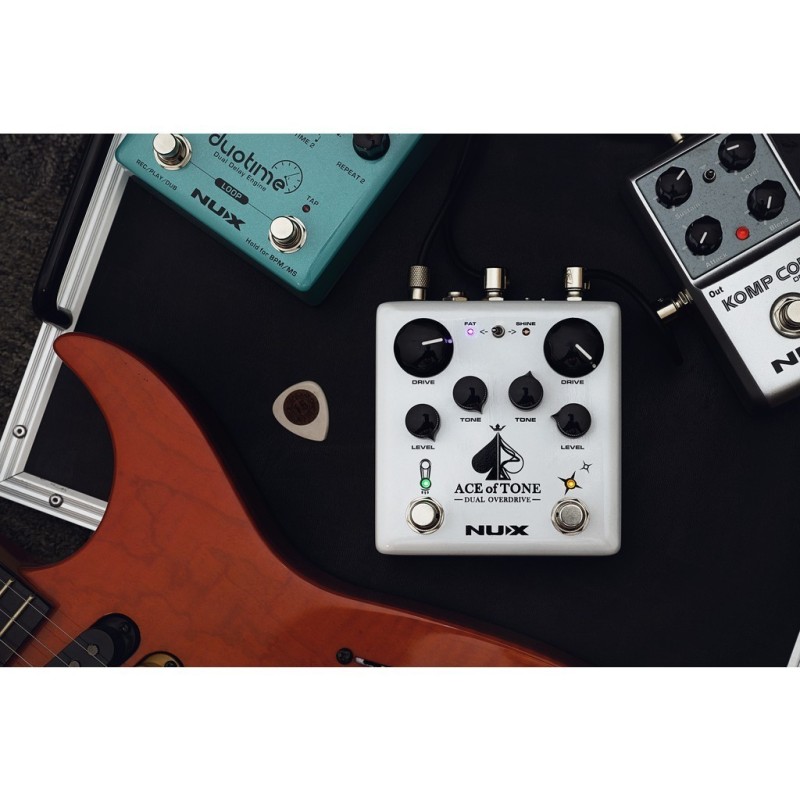 NUX ACE OF TONE DUAL OVERDRIVE NDO-5 - vaiconlasigla