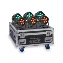 SET 6 PAR A BATT. DA ESTERNO CENTOLIGHT PORTRAIT TONDO CON CASE - vai con la sigla