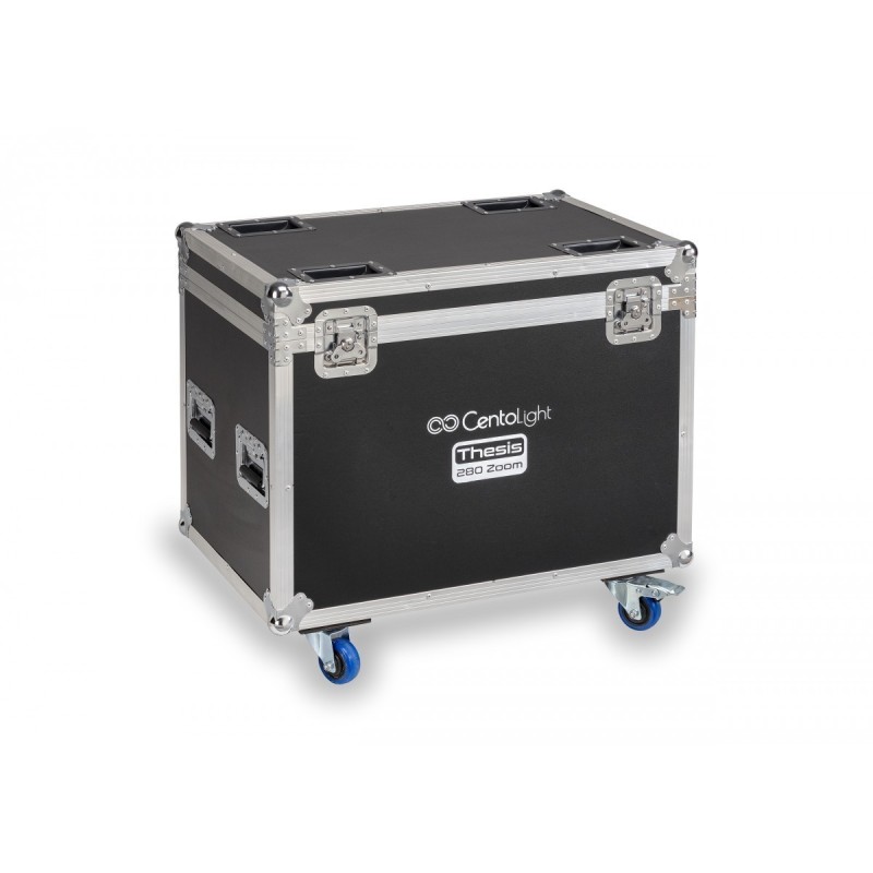 SET 4 TESTE MOBILI WASH CENTOLIGHT THESIS 280 ZOOM CON FLIGHT CASE - vai con la sigla