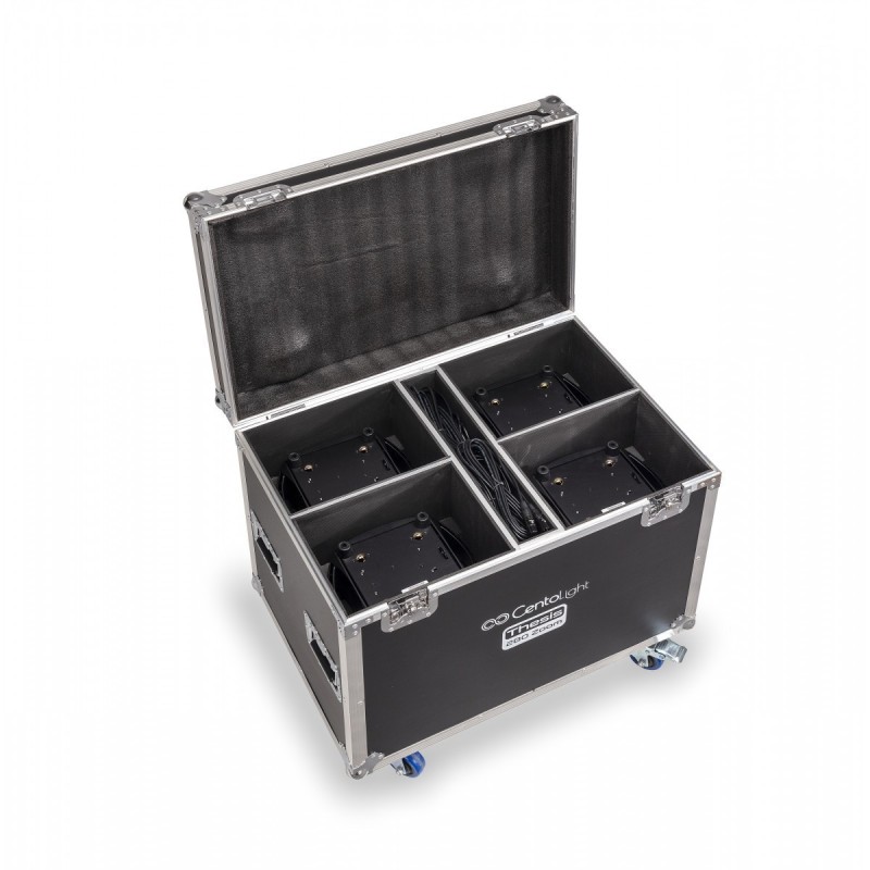 SET 4 TESTE MOBILI WASH CENTOLIGHT THESIS 280 ZOOM CON FLIGHT CASE - vaiconlasigla