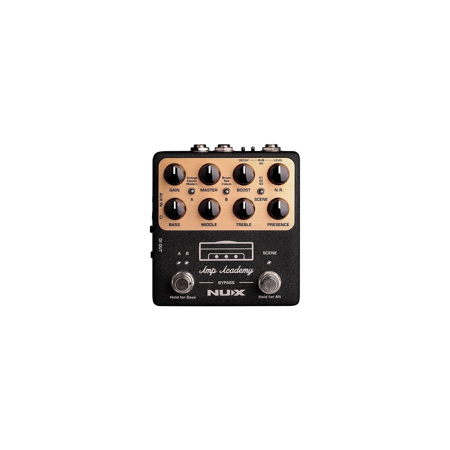 NUX AMP ACADEMY NGS-6 STOMP BOX AMP MODELER - vai con la sigla