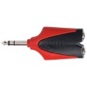 PROEL AT170PRO ADATTATORE SPINA 6,3 MM STEREO - 2 X PRESA 6,3 MM - vaiconlasigla