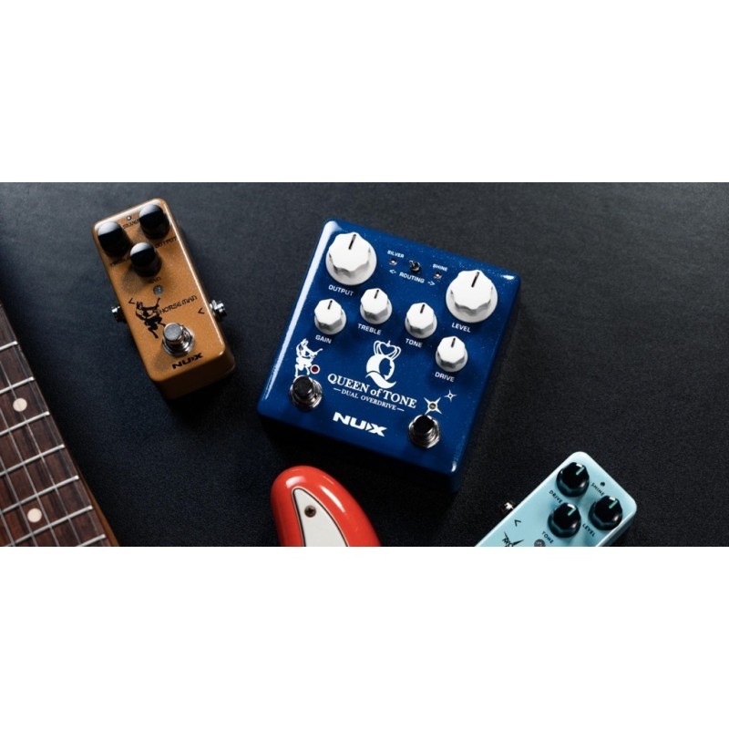 NUX QUEEN OF TONE DUAL OVERDRIVE NDO-6 - vai con la sigla