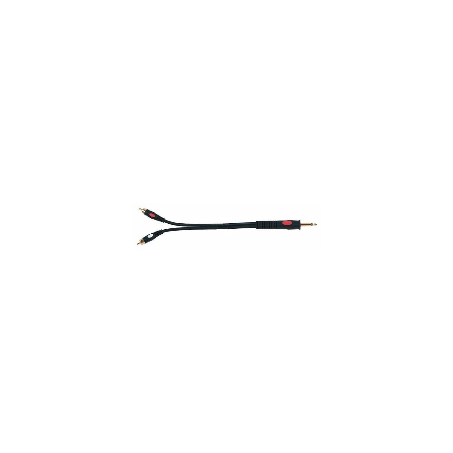 PROEL DH625 - Cavo 2 RCA / Jack Mono da 30 cm - vaiconlasigla
