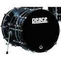 BASS DRUM 22"x8" PEACE SERIE DP-DC2208BO 295 BLACK CASTLE - vai con la sigla