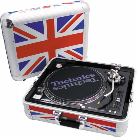 Zomo Flightcase SL-12 XT | Technics SL-1200 / SL-1210 - UK-Flag 0030101383 - vaiconlasigla