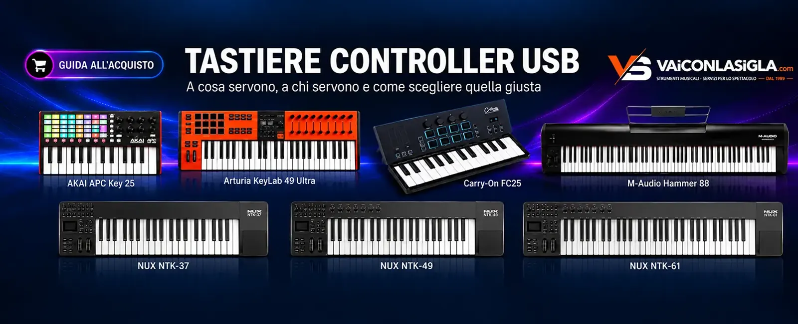 tastiere controlle usb