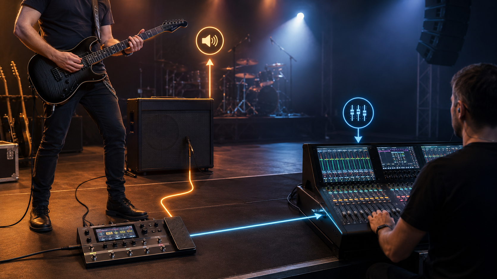 FRFR, amplificatore, cassa attiva o monitor da studio? Come amplificare correttamente un modeler per chitarra
