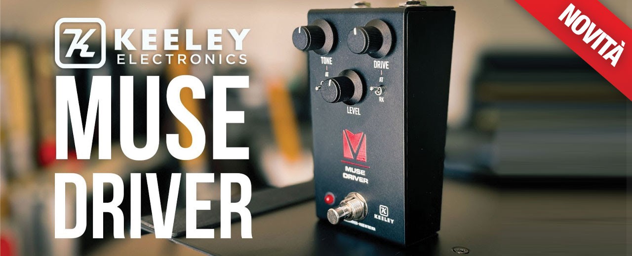 Keeley Electronics e Andy Timmons uniscono le forze ancora una volta per il Muse Driver