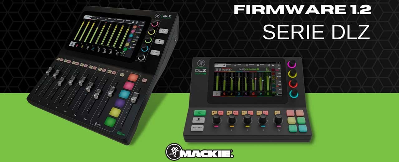 MACKIE DLZ nuovo aggiornamento FIRMWARE 