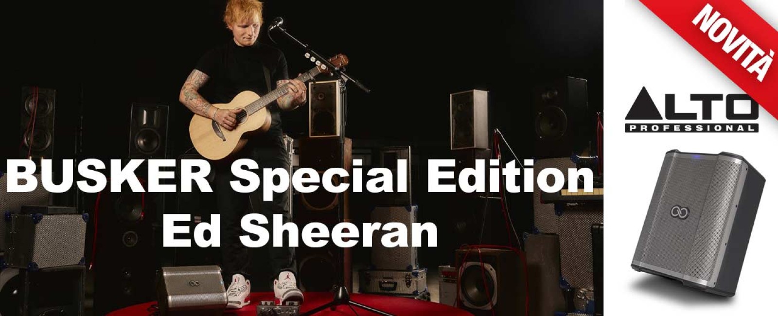 Alto Professional presenta: Ed Sheeran Special Edition Busker