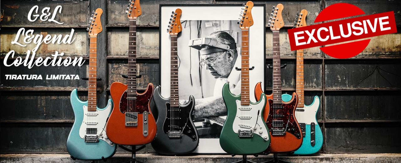 G&L LEGEND COLLECTION: Leo Fender in edizione limitata!