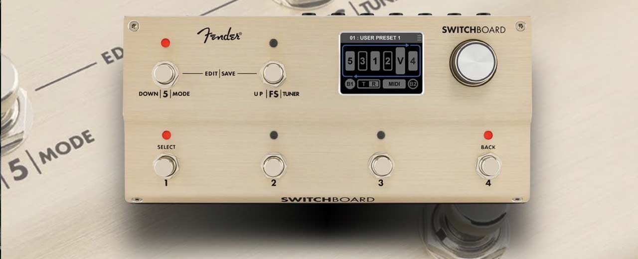 Fender Switchboard Effects Operator: La Rivoluzione nella Gestione degli Effetti