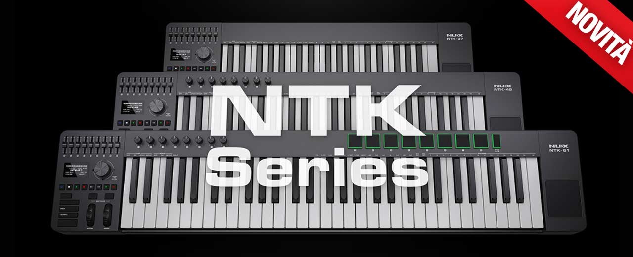 Nuove Tastiere Controller NTK di NUX, un Salto nel Futuro della Produzione Musicale
