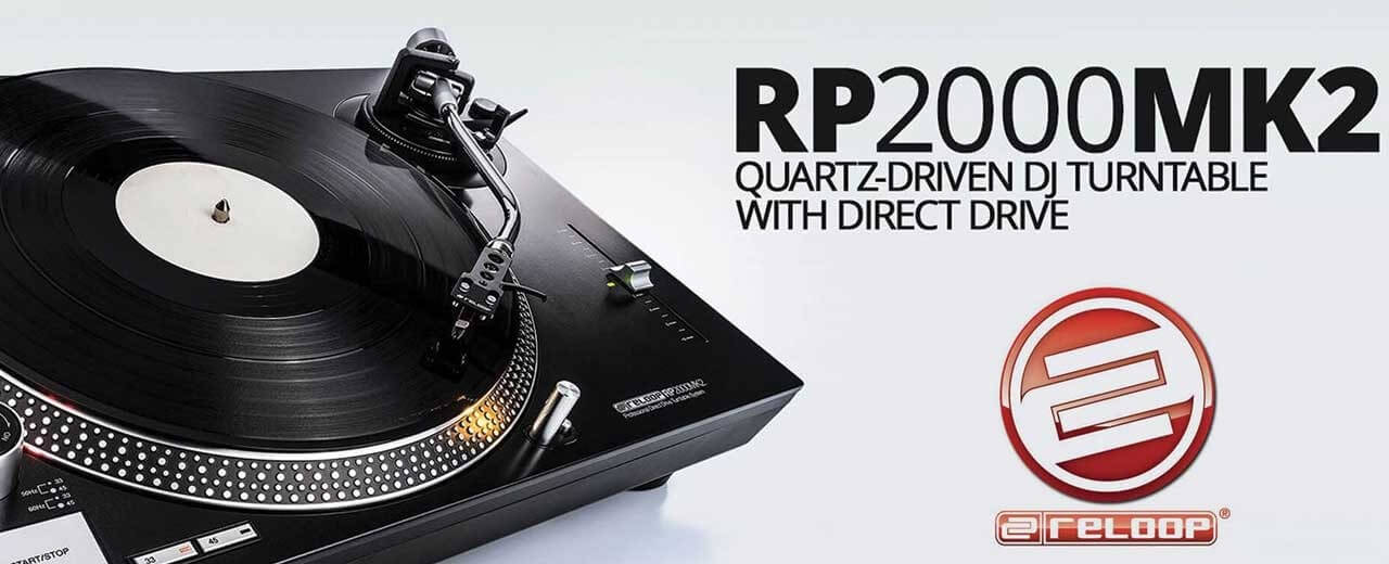 RELOOP RP-2000 MK2, giradischi a trazione diretta.