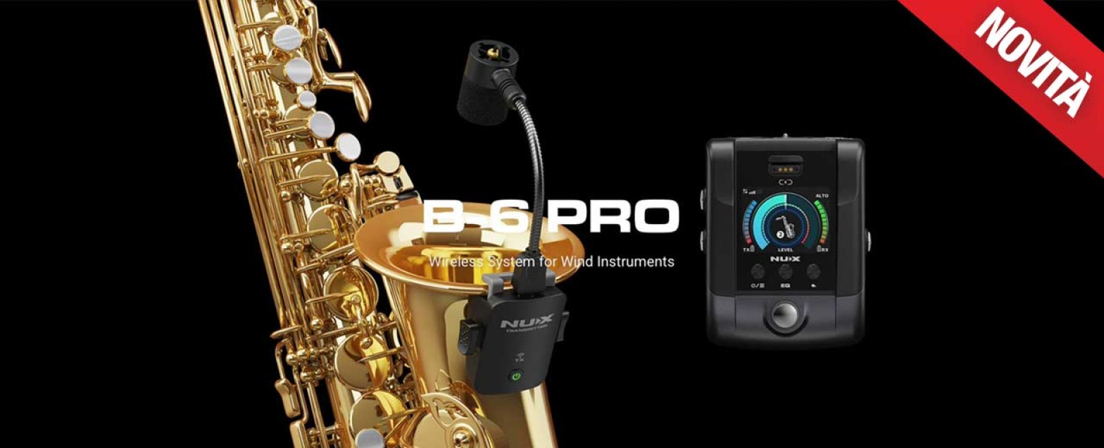 NUX B-6 Pro: La Libertà Wireless in versione "Pro"