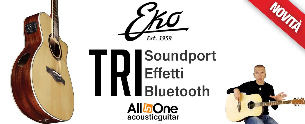 Eko TRI: La Nuova Serie di Chitarre Acustiche che Unisce Tradizione e Innovazione.