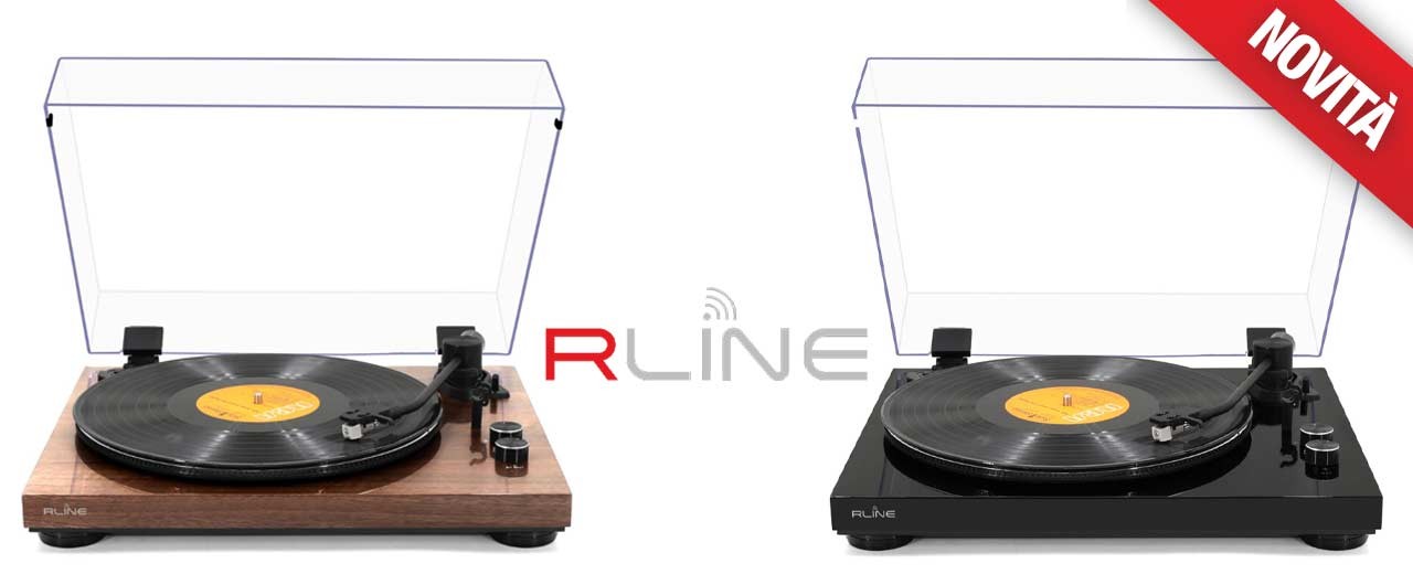 Rline by Exhibo Lancia la Nuova Coppia di Giradischi: RLTN22 e RLTN11, il Vinile Incontra la Connettività Moderna