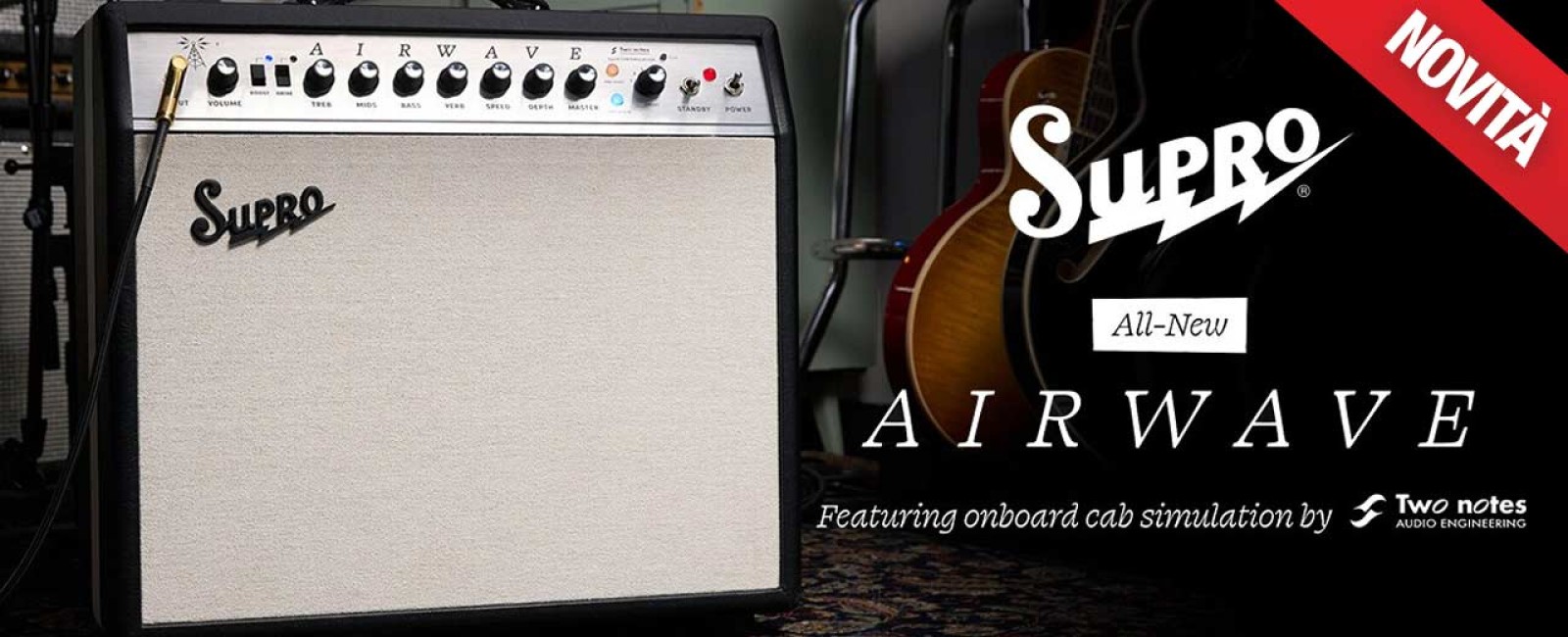 Il Miglior Ampli da Studio È Anche il Miglior Ampli da Palco? Recensione Supro Airwave.
