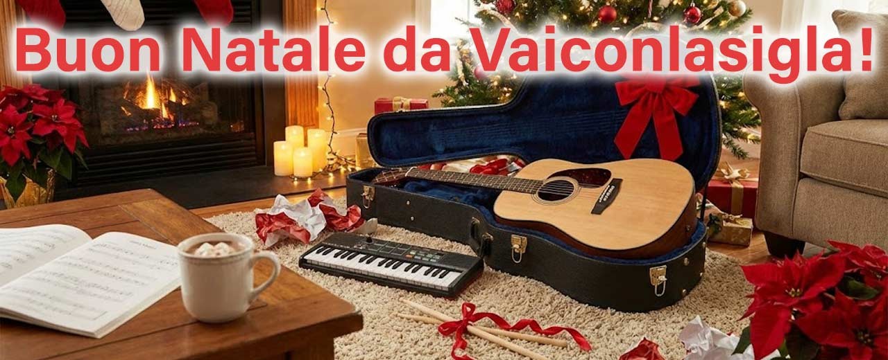 Hai trovato Musica sotto l’Albero? Buon Natale da Vaiconlasigla!