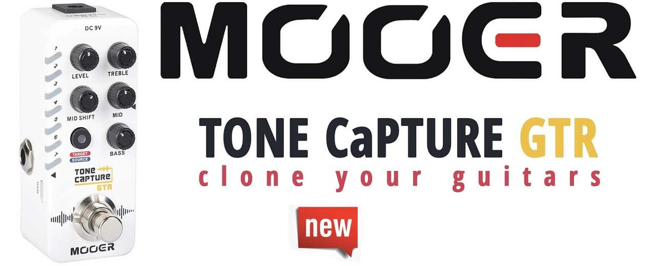 Novità da Mooer, la prima è Tone Capture GTR