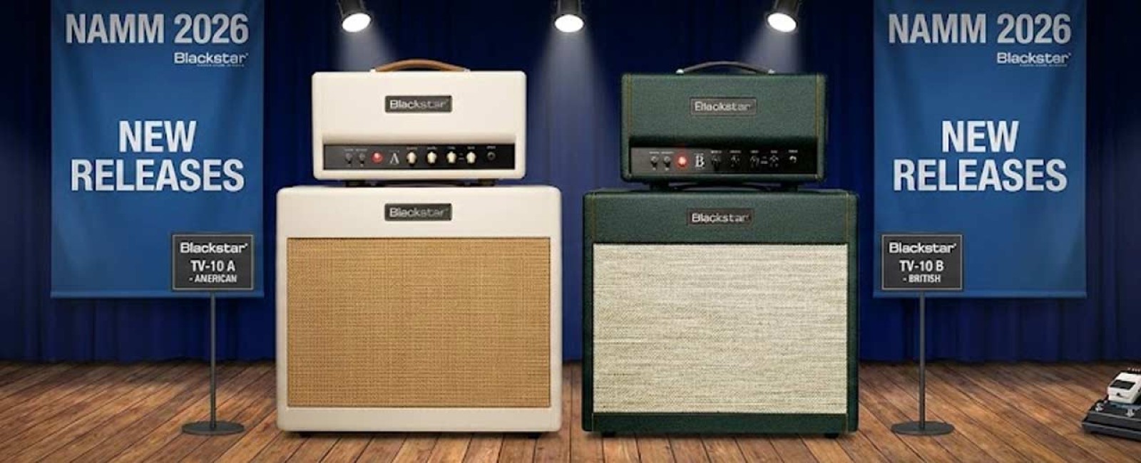 NAMM 2026: Blackstar rivoluziona la serie TV con le nuove Testate TV-10